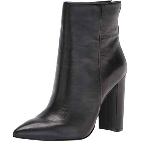 Steve Madden Tristan Leather Boot in Black Size 7 - Picture 2 of 6